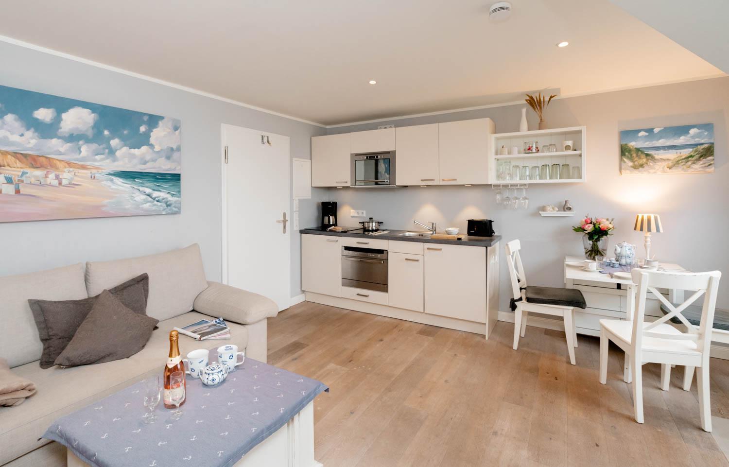 Kleine Buhne Apartment Wenningstedt-Braderup Bagian luar foto
