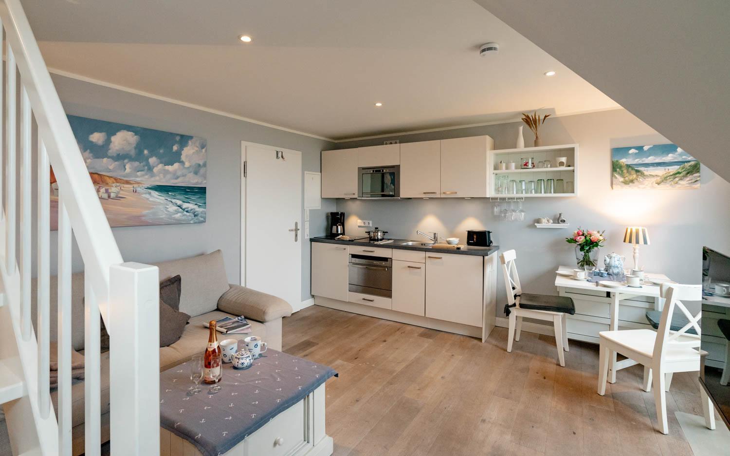 Kleine Buhne Apartment Wenningstedt-Braderup Bagian luar foto