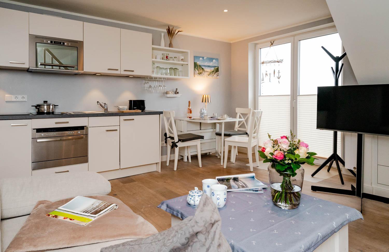 Kleine Buhne Apartment Wenningstedt-Braderup Bagian luar foto